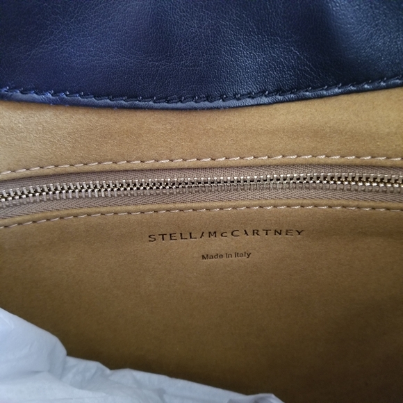 Stella McCartney Braided Hobo Shoulder Bag Black - Picture 10 of 12